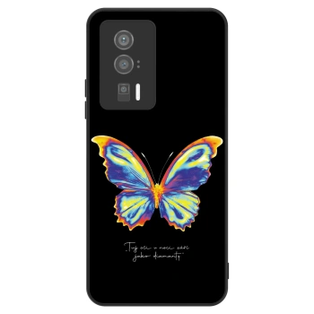 Hülle für Xiaomi Poco F5 Pro 5G - Diamanty Black