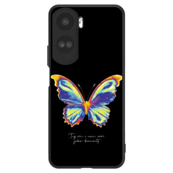 Hülle für Honor 90 Lite 5G - Diamanty Black
