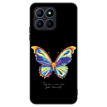 Hülle für Honor 70 Lite - Diamanty Black