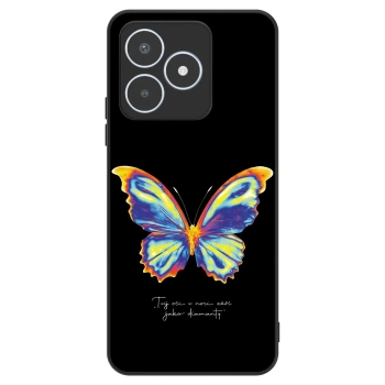 Hülle für Realme C53 - Diamanty Black