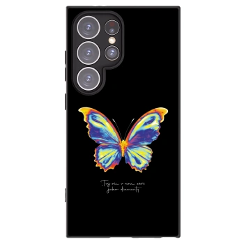 Picasee Samsung Galaxy S24 Ultra S928B 5G Hülle - Schwarzes Silikon - Diamanty Black