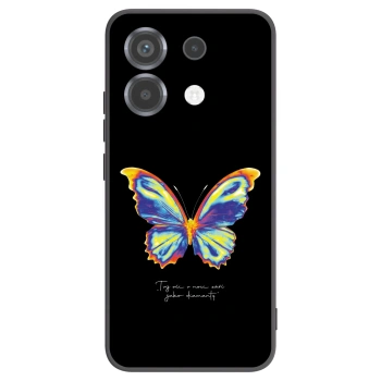 Picasee Xiaomi Poco X6 Hülle - Schwarzes Silikon - Diamanty Black
