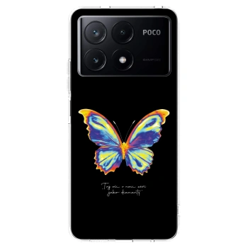 Picasee Xiaomi Poco X6 Pro Hülle - Transparentes Silikon - Diamanty Black