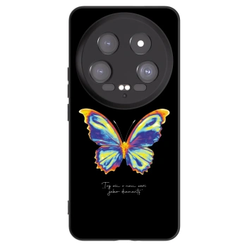 Picasee Xiaomi 14 Ultra Hülle - Schwarzes Silikon - Diamanty Black