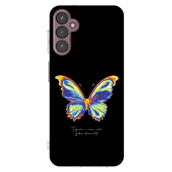 Picasee Samsung Galaxy A05s A057G Hülle - Transparentes Silikon - Diamanty Black