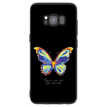 Picasee Samsung Galaxy S8 G950F Hülle - Schwarzes Silikon - Diamanty Black