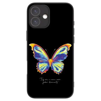 Picasee ULTIMATE CASE MagSafe für Apple iPhone 16 Plus - Diamanty Black