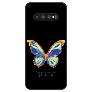 Hülle für Samsung Galaxy S10 Plus G975 - Diamanty Black