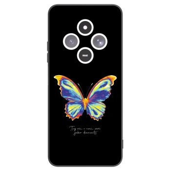 Picasee Xiaomi Redmi 14C Hülle - Schwarzes Silikon - Diamanty Black