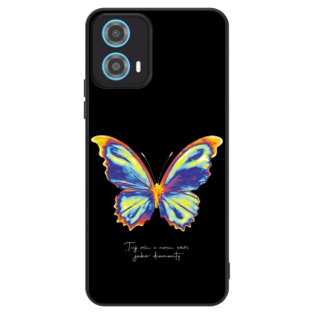 Hülle für Motorola Moto G34 5G - Diamanty Black