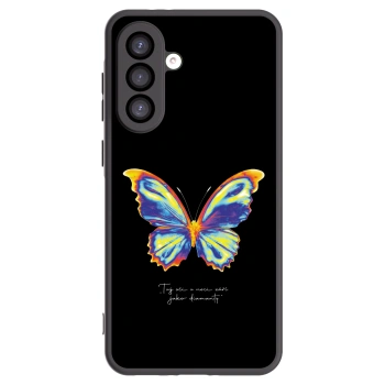 Picasee Samsung Galaxy A26 5G A266B Hülle - Schwarzes Silikon - Diamanty Black