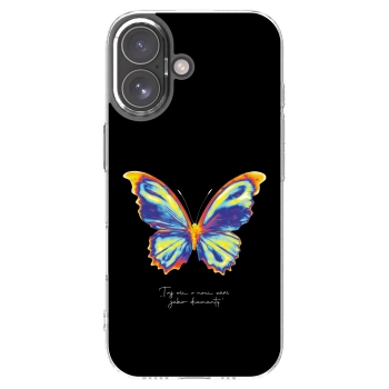 Picasee Apple iPhone 17 Hülle - Transparentes Silikon - Diamanty Black