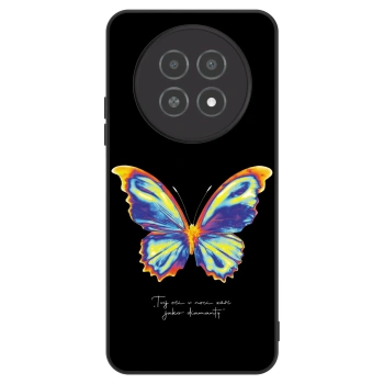Hülle für Realme 12X - Diamanty Black