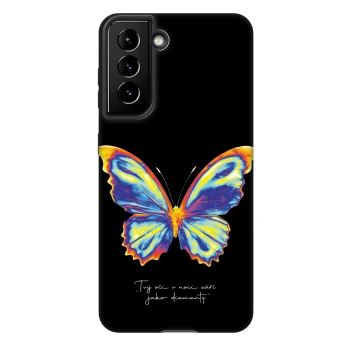 Hülle für Samsung Galaxy S21 FE 5G - Diamanty Black