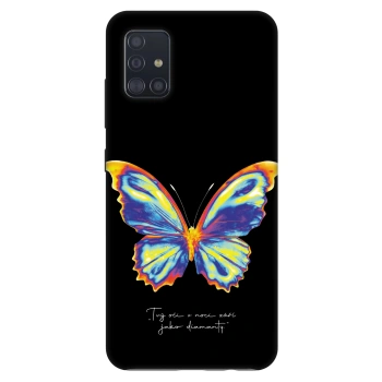 Hülle für Samsung Galaxy A51 A515F - Diamanty Black