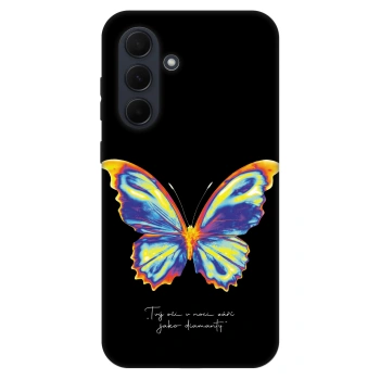 Hülle für Samsung Galaxy A35 5G A356B - Diamanty Black