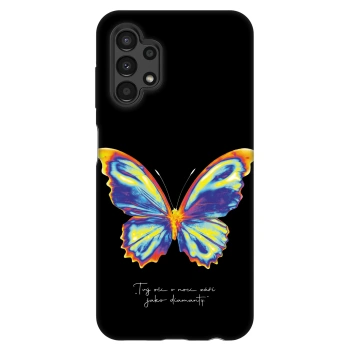Hülle für Samsung Galaxy A13 4G A135 - Diamanty Black
