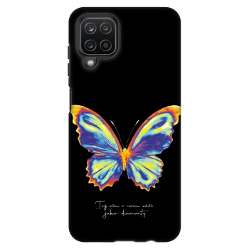 Hülle für Samsung Galaxy A12 A125F - Diamanty Black