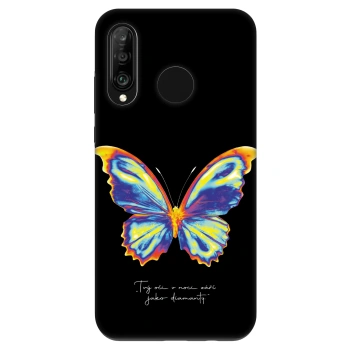 Hülle für Huawei P30 Lite - Diamanty Black