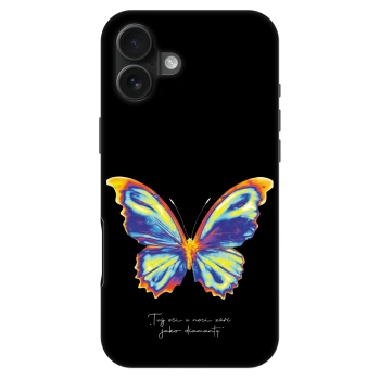 Hülle für Apple iPhone 16 Plus - Diamanty Black