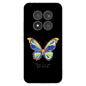 Picasee Xiaomi Redmi Note 15 Pro+ Hülle - Transparentes Silikon - Diamanty Black