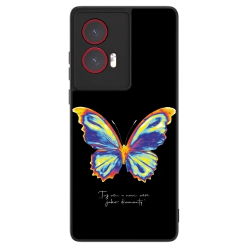 Hülle für Motorola Edge 50 Fusion - Diamanty Black