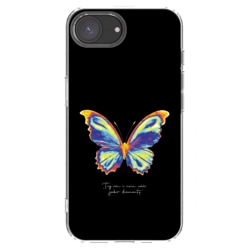 Picasee Apple iPhone 17e Hülle - Transparentes Silikon - Diamanty Black