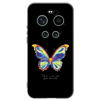 Picasee Xiaomi 17 Ultra Hülle - Schwarzes Silikon - Diamanty Black