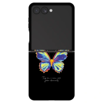 Picasee Fashion Case für Samsung Galaxy Z Flip7 5G - Diamanty Black