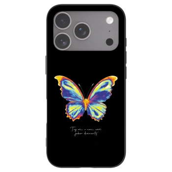 Picasee Apple iPhone 18 Pro Hülle - Schwarzes Silikon - Diamanty Black