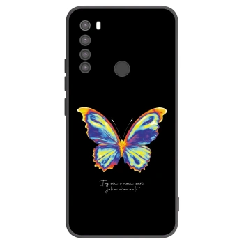 Picasee Xiaomi Redmi Note 8 Hülle - Schwarzes Silikon - Diamanty Black