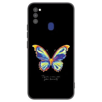 Hülle für Samsung Galaxy M21 M215F - Diamanty Black