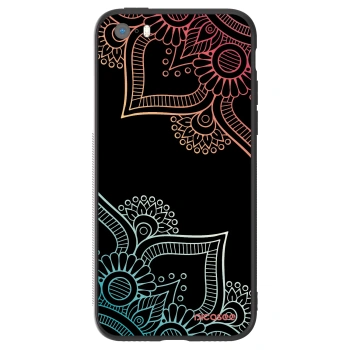 Hülle für Apple iPhone 5/5S/SE - Blumenmuster