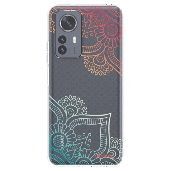 Picasee Xiaomi 12 Pro Hülle - Transparentes Silikon - Blumenmuster