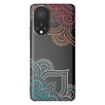 Picasee Honor X7 Hülle - Transparentes Silikon - Blumenmuster