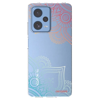 Picasee Xiaomi Redmi Note 12 Pro 5G Hülle - Transparentes Silikon - Blumenmuster