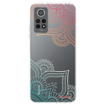 Picasee Xiaomi Redmi Note 12 Pro 4G Hülle - Transparentes Silikon - Blumenmuster