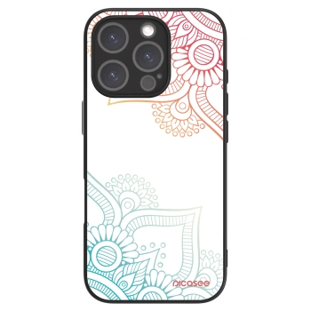Picasee ULTIMATE CASE MagSafe für Apple iPhone 16 Pro - Blumenmuster