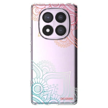 Picasee Xiaomi Redmi Note 14 Pro 4G Hülle - Transparentes Silikon - Blumenmuster