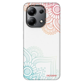 Picasee Fashion Case für Xiaomi Redmi Note 13 4G - Blumenmuster