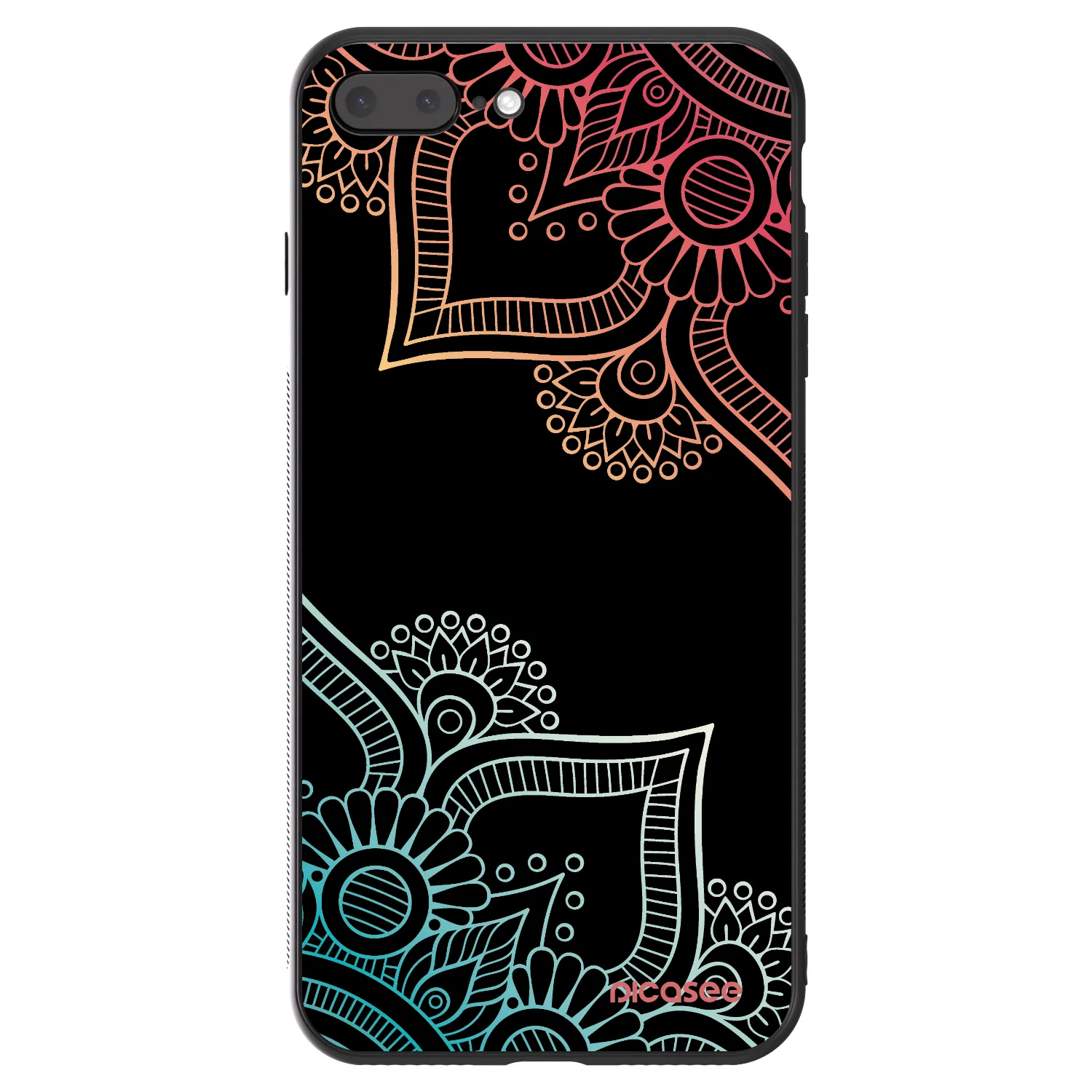 Picasee ULTIMATE CASE für Apple iPhone 8 Plus - Blumenmuster