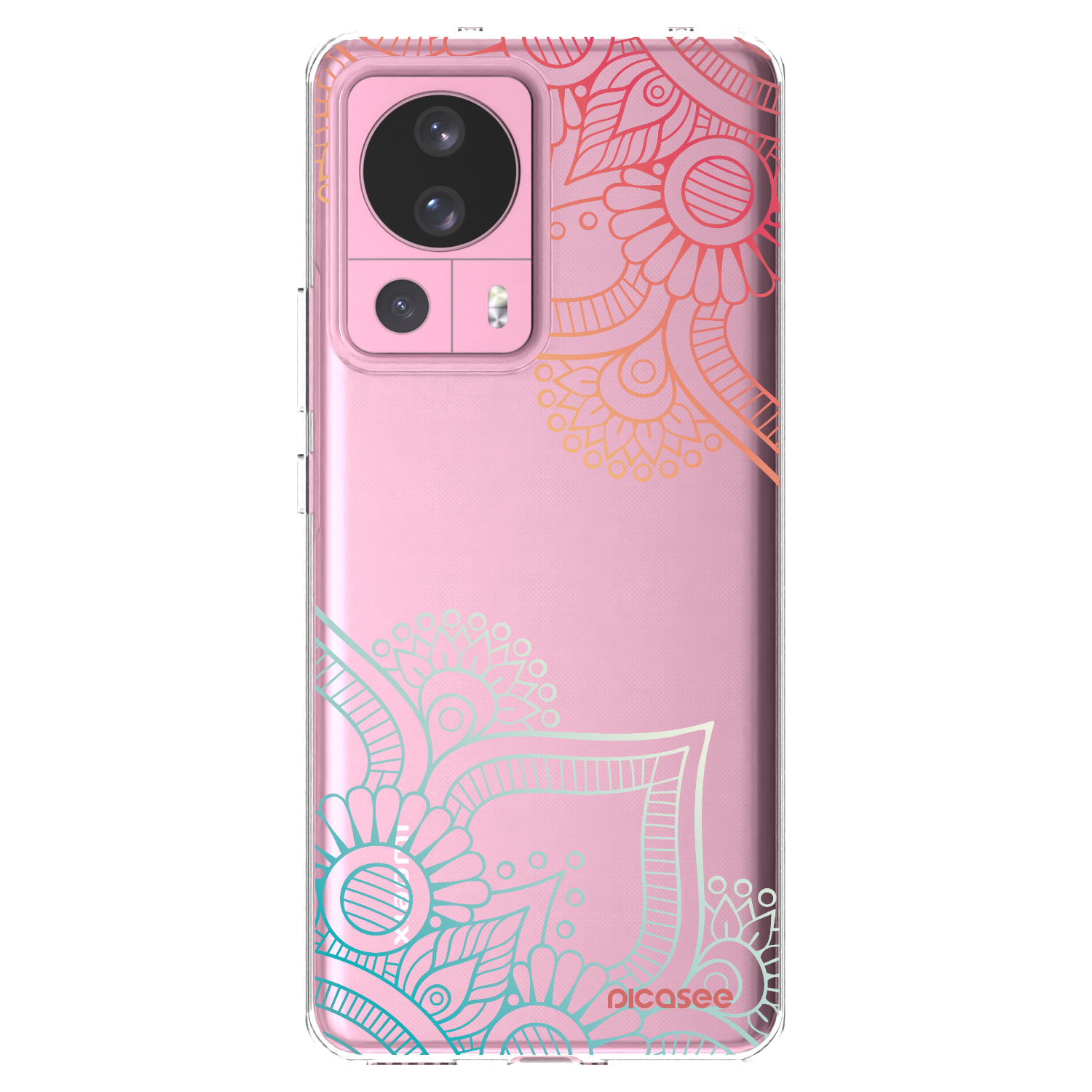Picasee Xiaomi 13 Lite Hülle - Transparentes Silikon - Blumenmuster