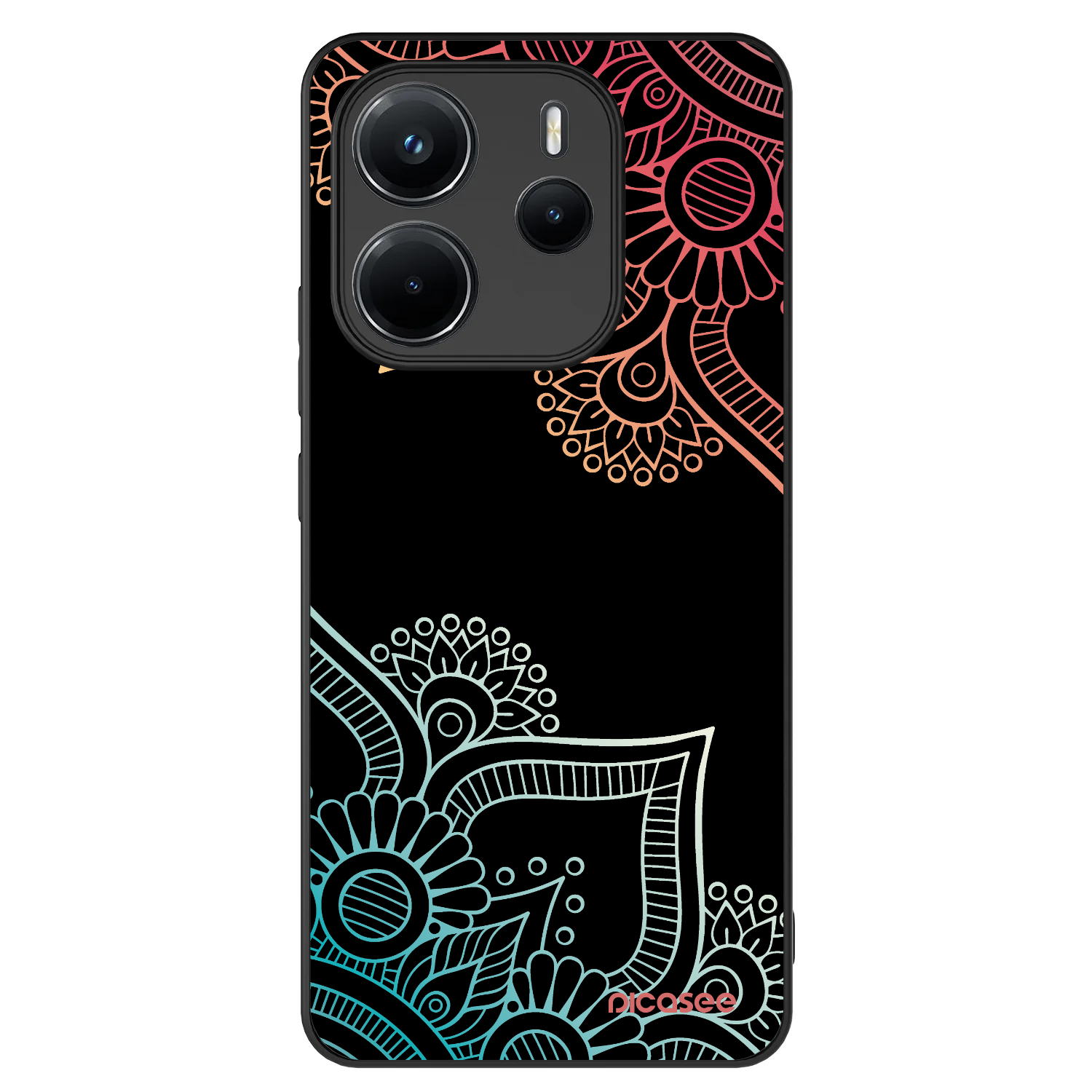 Picasee ULTIMATE CASE für Xiaomi Redmi Note 14 4G - Blumenmuster