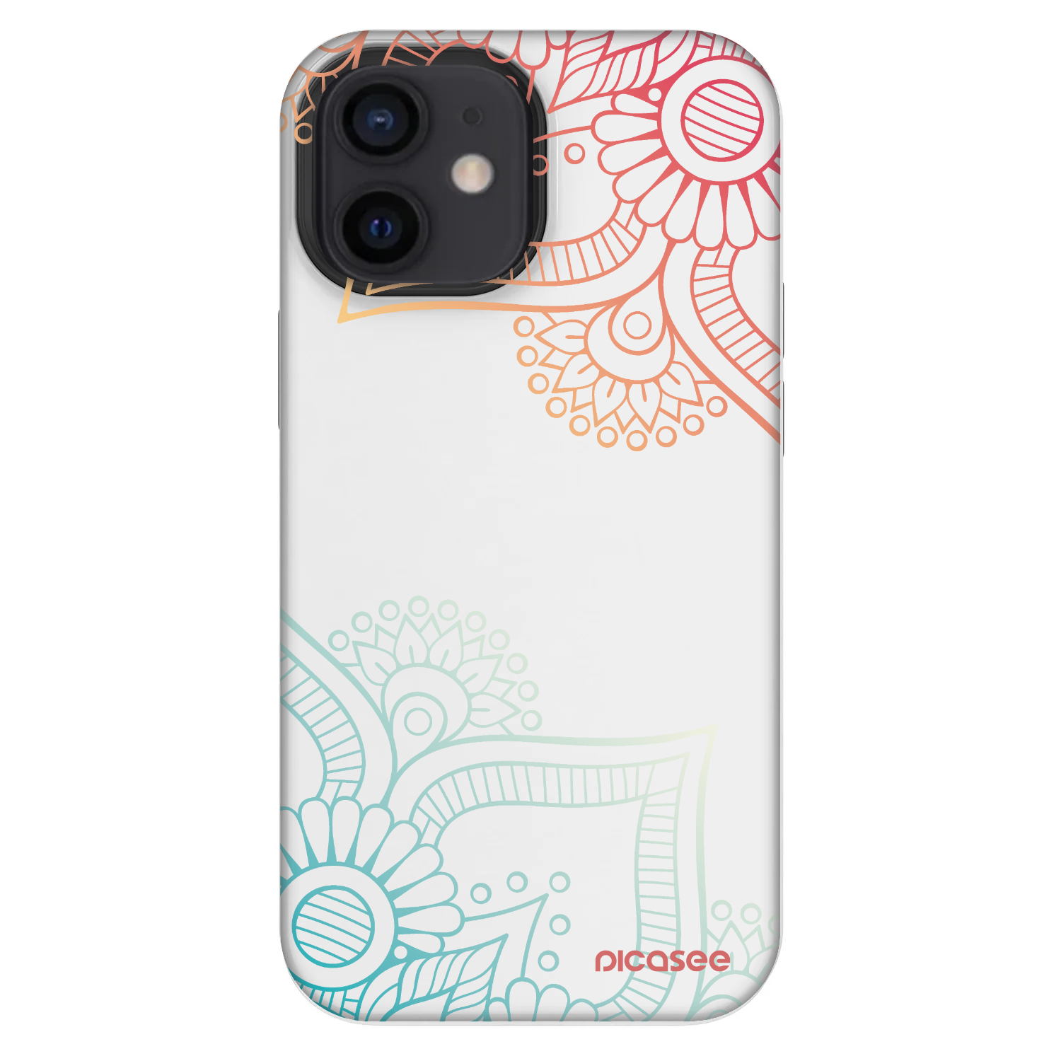 Picasee Fashion Case für Apple iPhone 12 mini - Blumenmuster