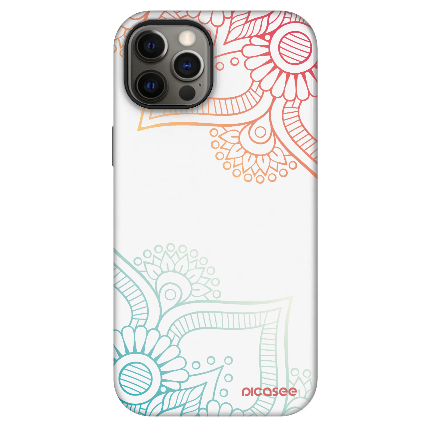 Picasee Fashion Case MagSafe für Apple iPhone 12 Pro - Blumenmuster