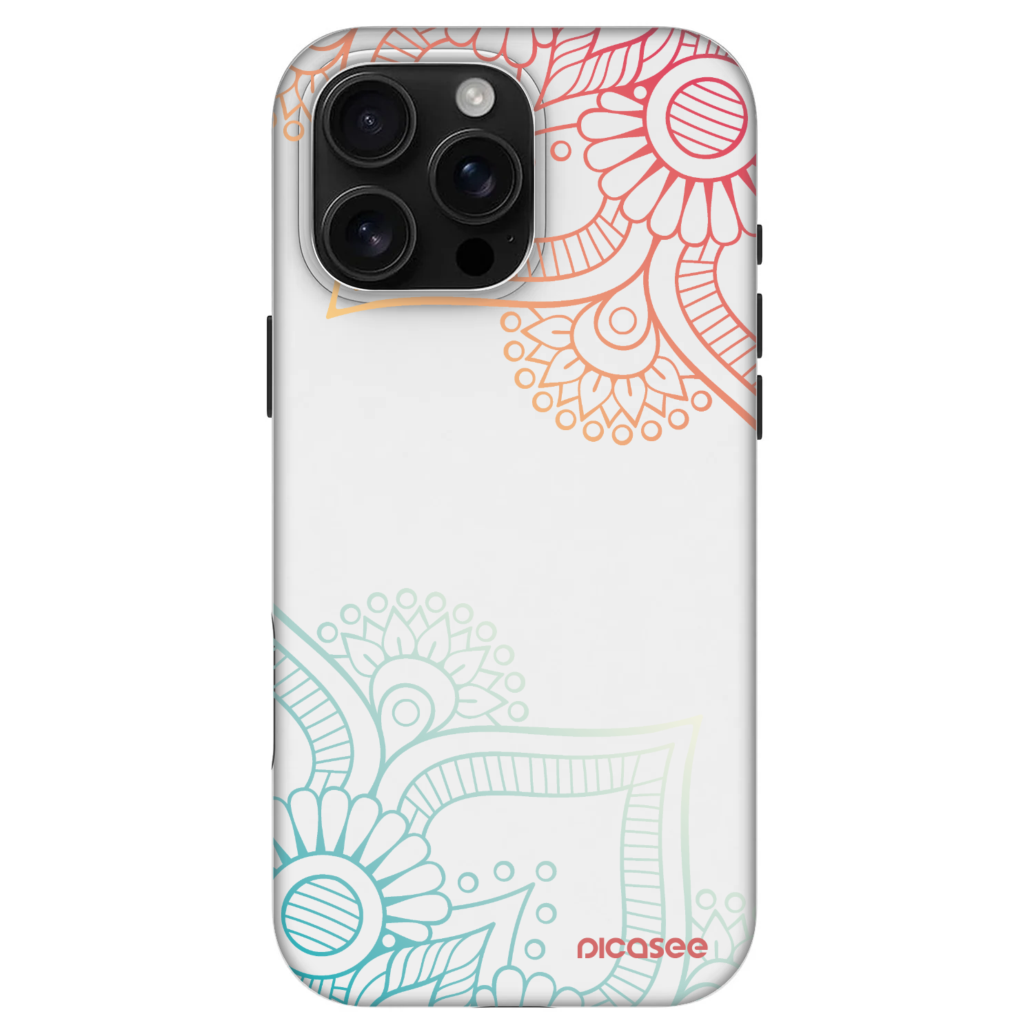 Picasee Fashion Case MagSafe für Apple iPhone 16 Pro Max - Blumenmuster