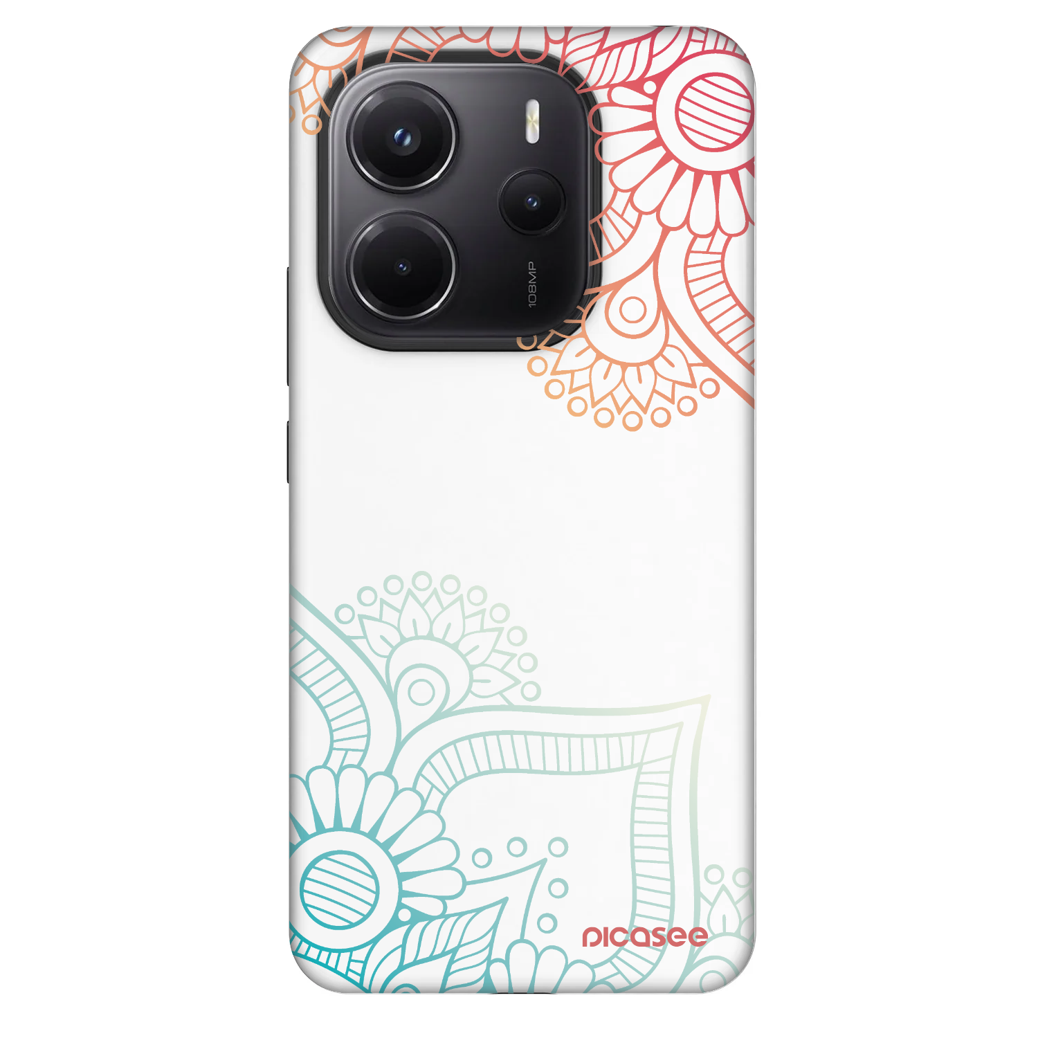 Picasee Fashion Case für Xiaomi Redmi Note 14 4G - Blumenmuster