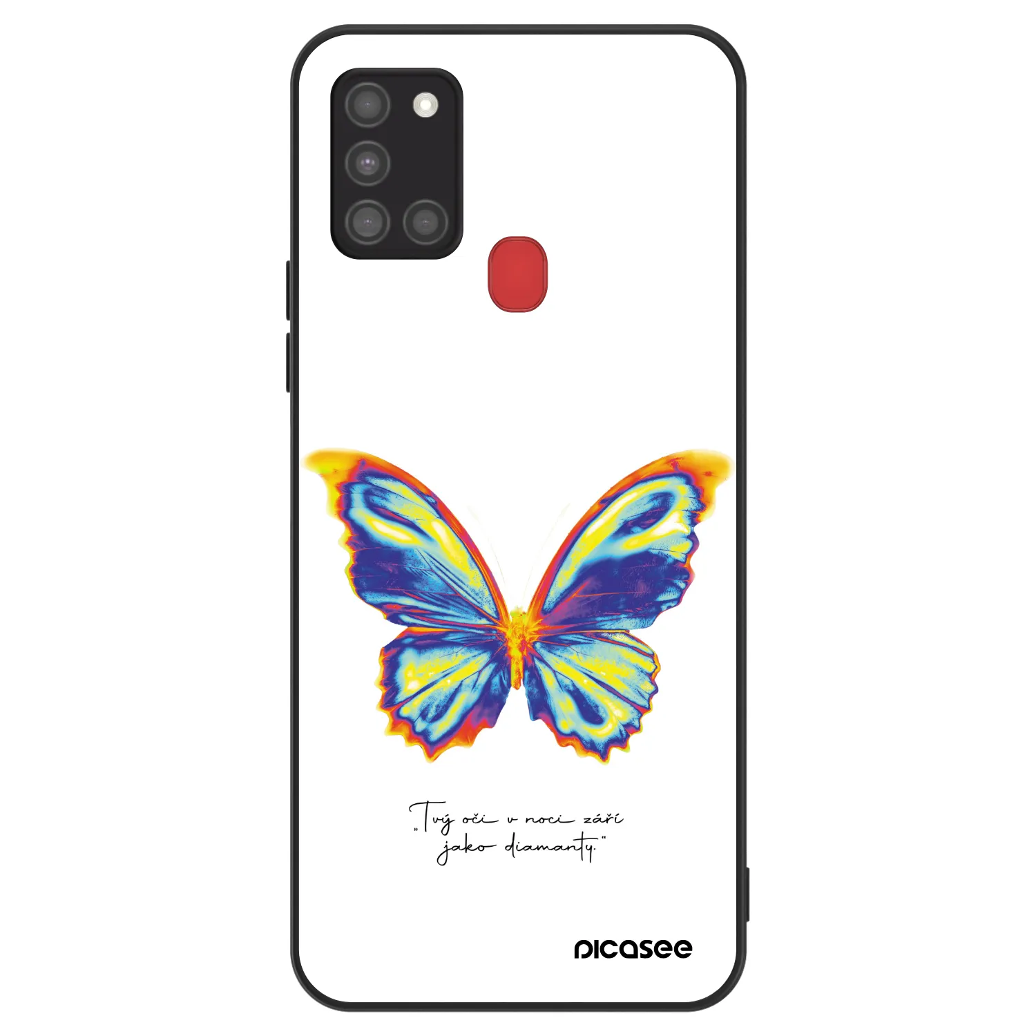 Picasee ULTIMATE CASE für Samsung Galaxy A21s - Diamanty White