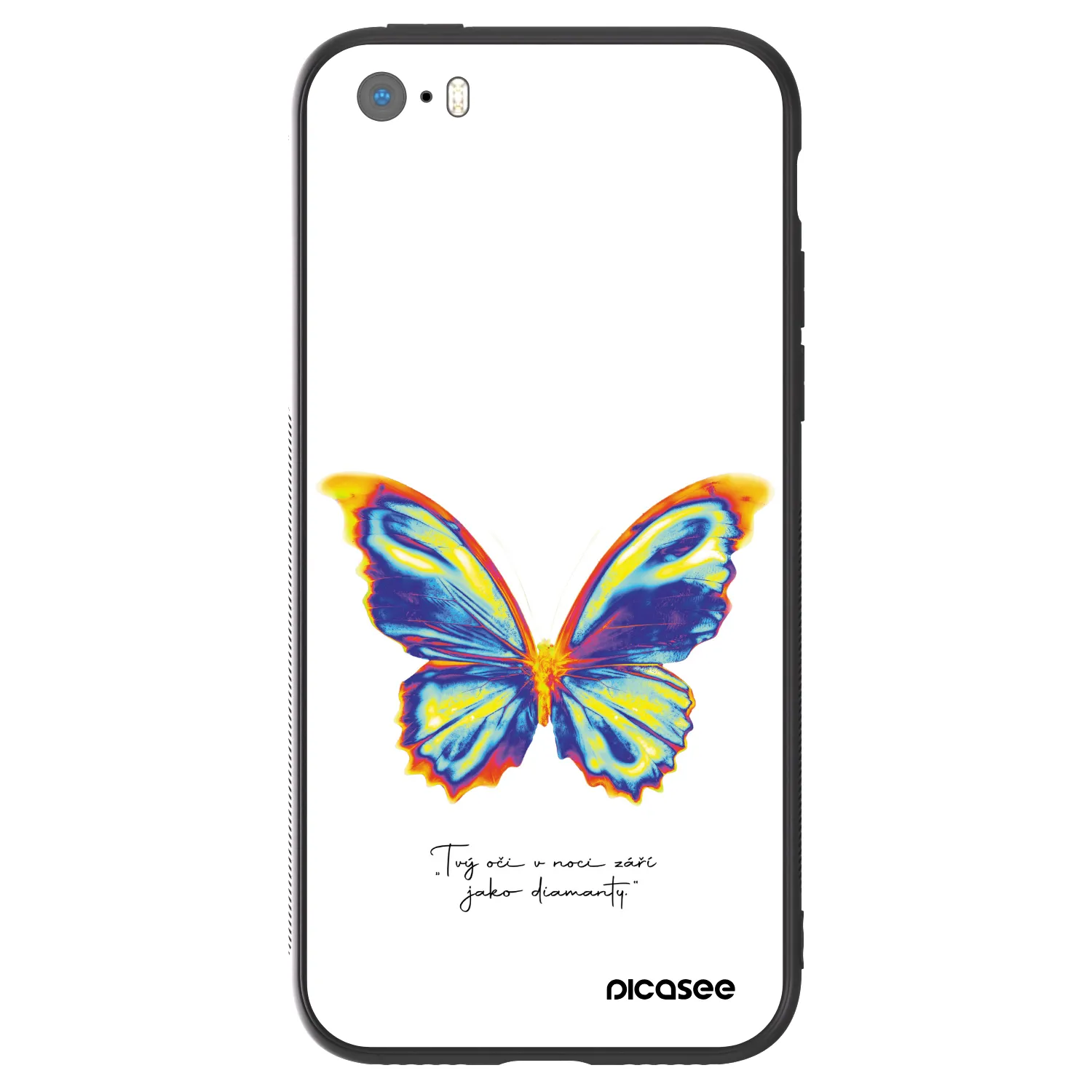 Picasee ULTIMATE CASE für Apple iPhone 5/5S/SE - Diamanty White
