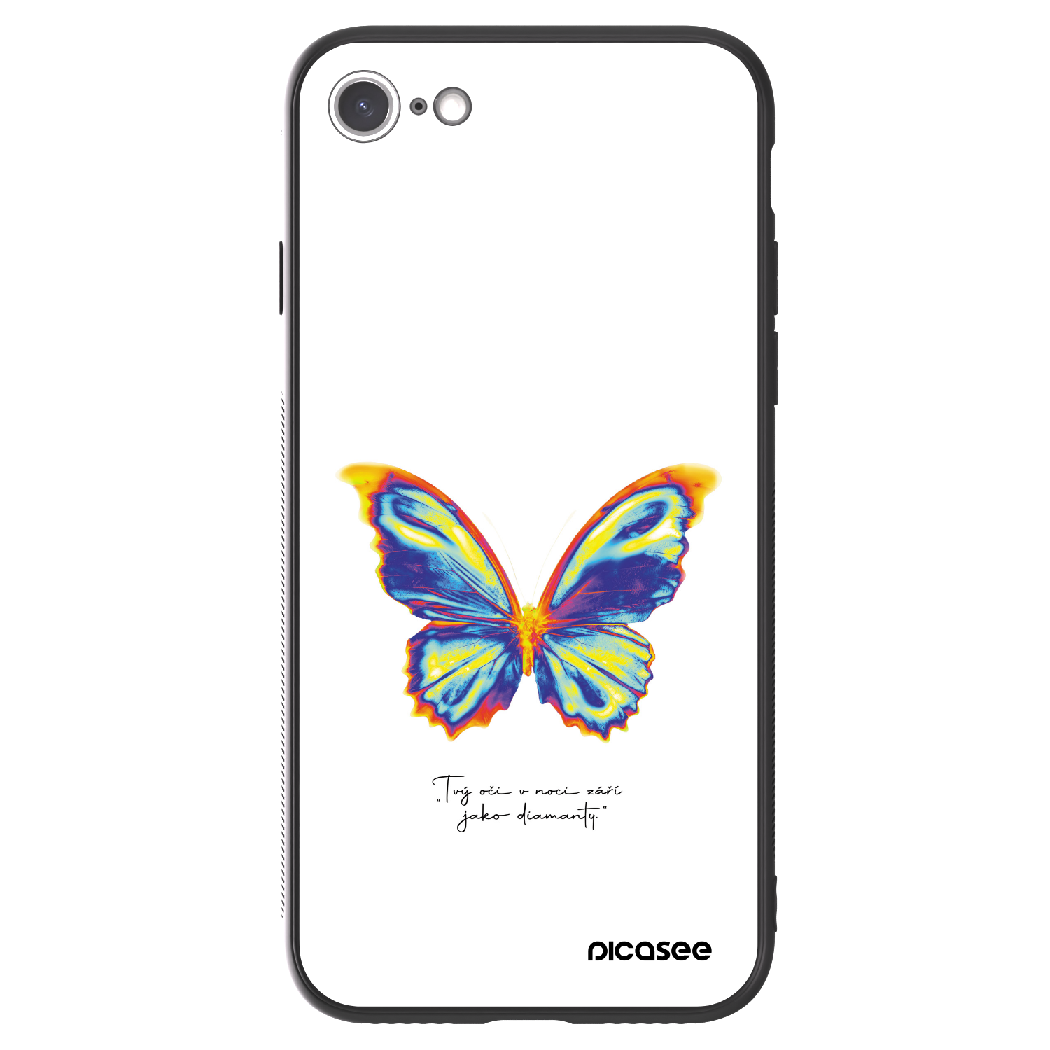 Picasee ULTIMATE CASE für Apple iPhone 8 - Diamanty White